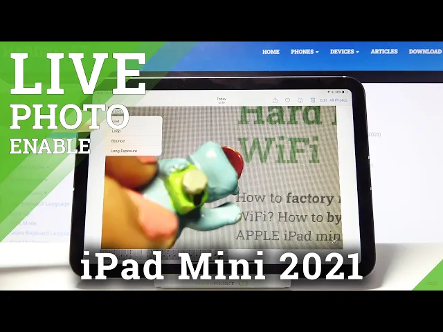 Video thumbnail for How to Take Live Photo on iPad mini (2021) - Enable Live Photo Feature on iOS