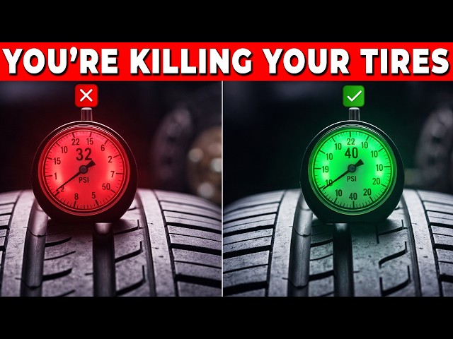 Video thumbnail for STOP Setting Tire Pressure to 32 PSI (It’s Destroying Your Car)