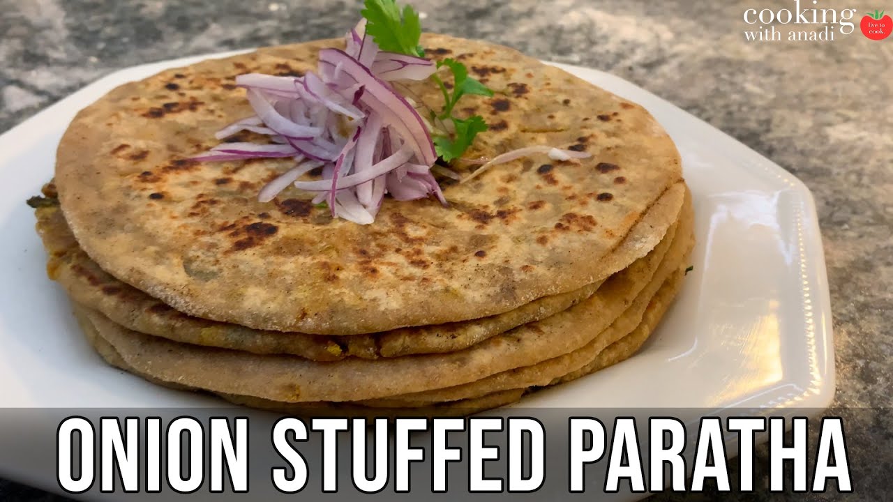 Video thumbnail for How to Make Onion Paratha | Best Pyaaz Paratha Recipe for Weight Loss