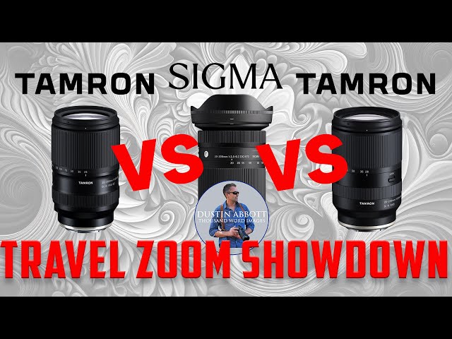 Video thumbnail for Tamron vs Sigma vs Tamron  | Travel Zoom Showdown