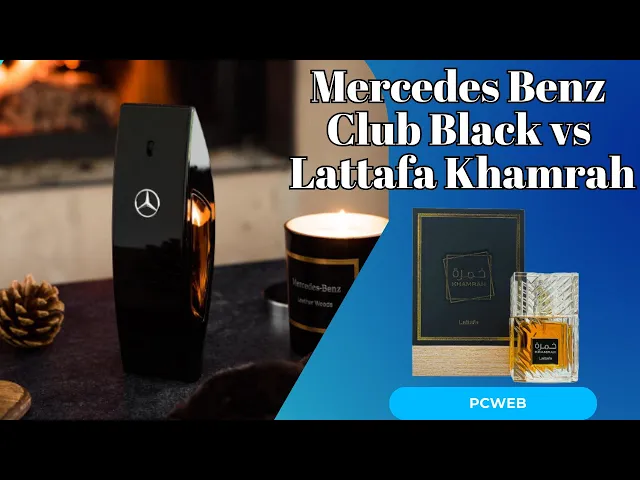 'Video thumbnail for Mercedes Benz Club Black vs Lattafa Khamrah: Which Fragrance Reigns Supreme?'
