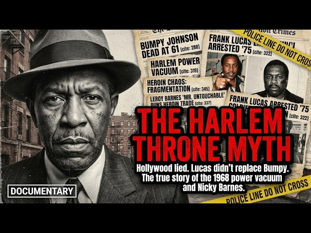 Video thumbnail for The Great Lie: Frank Lucas Never Replaced Bumpy Johnson