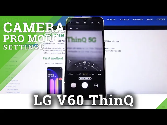 Video thumbnail for How to use Camera Pro Mode in LG V60 ThinQ – Camera Pro Mode Features