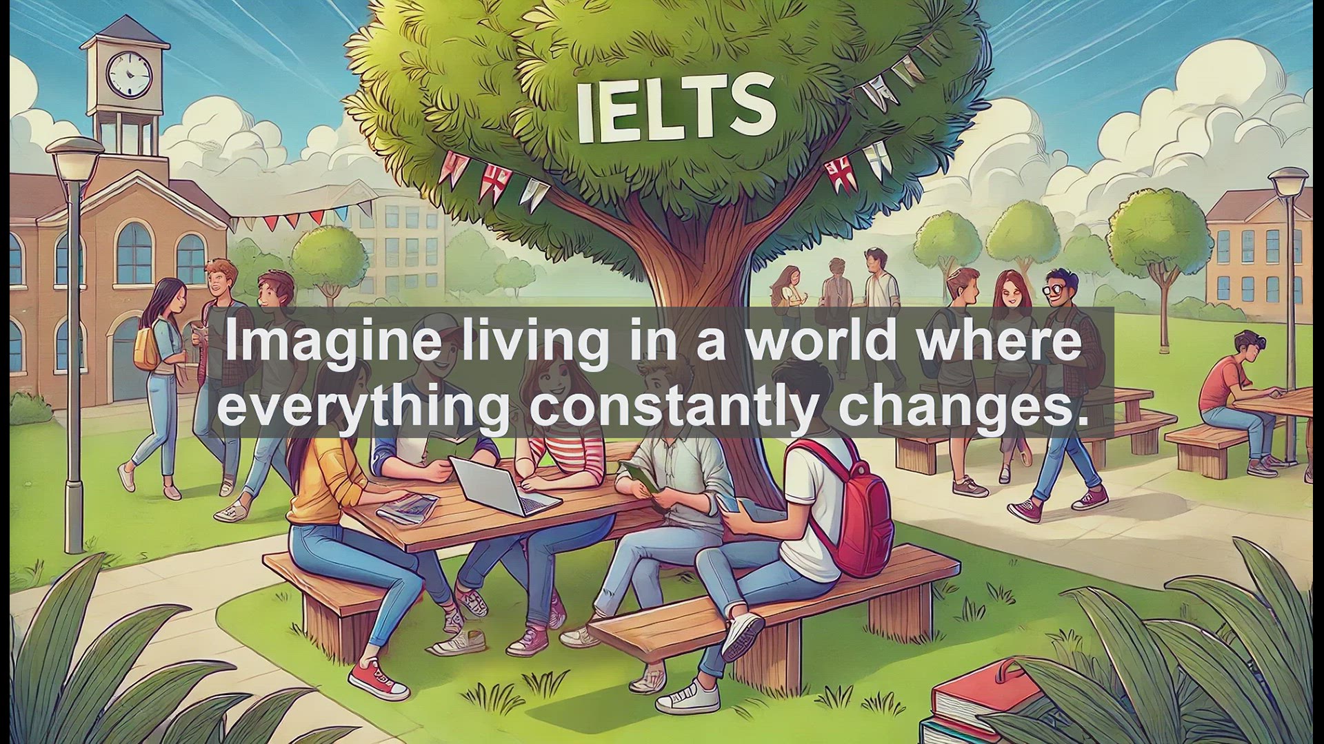 'Video thumbnail for 2500 Must Know IELTS 6.5 Vocabulary - Understanding 'Permanent': A Lasting Addition to Your Vocabulary'