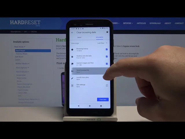 Video thumbnail for How to Delete Browsing History in CAT S62 Pro – Clear Browser Data