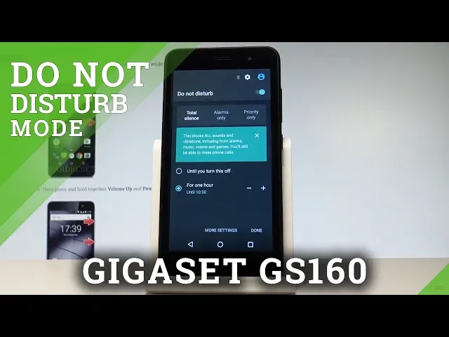 Video thumbnail for How to Enable Do Not Disturb Mode in GIGASET GS160 |HardReset.info