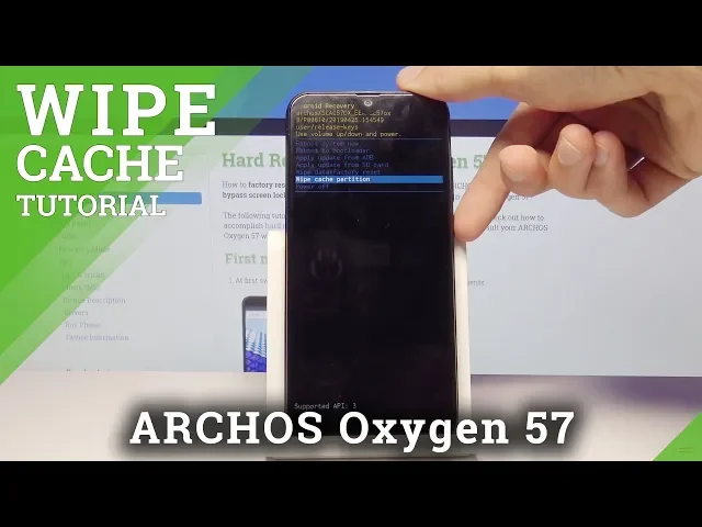 Video thumbnail for How to Format Cache in ARCHOS Oxygen 57 - Wipe Cache Partition / Erase Temporary Files