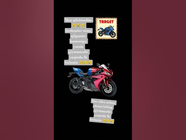Video thumbnail for shu video uchun obuna bòling qiyinmasdir yaqinda 1k bulamiz 🥺🥲🥺🥲🥺🥲#car #motorcycle