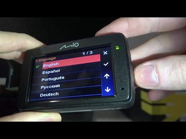 Video thumbnail for How To Change Language On Mio MiVue 731