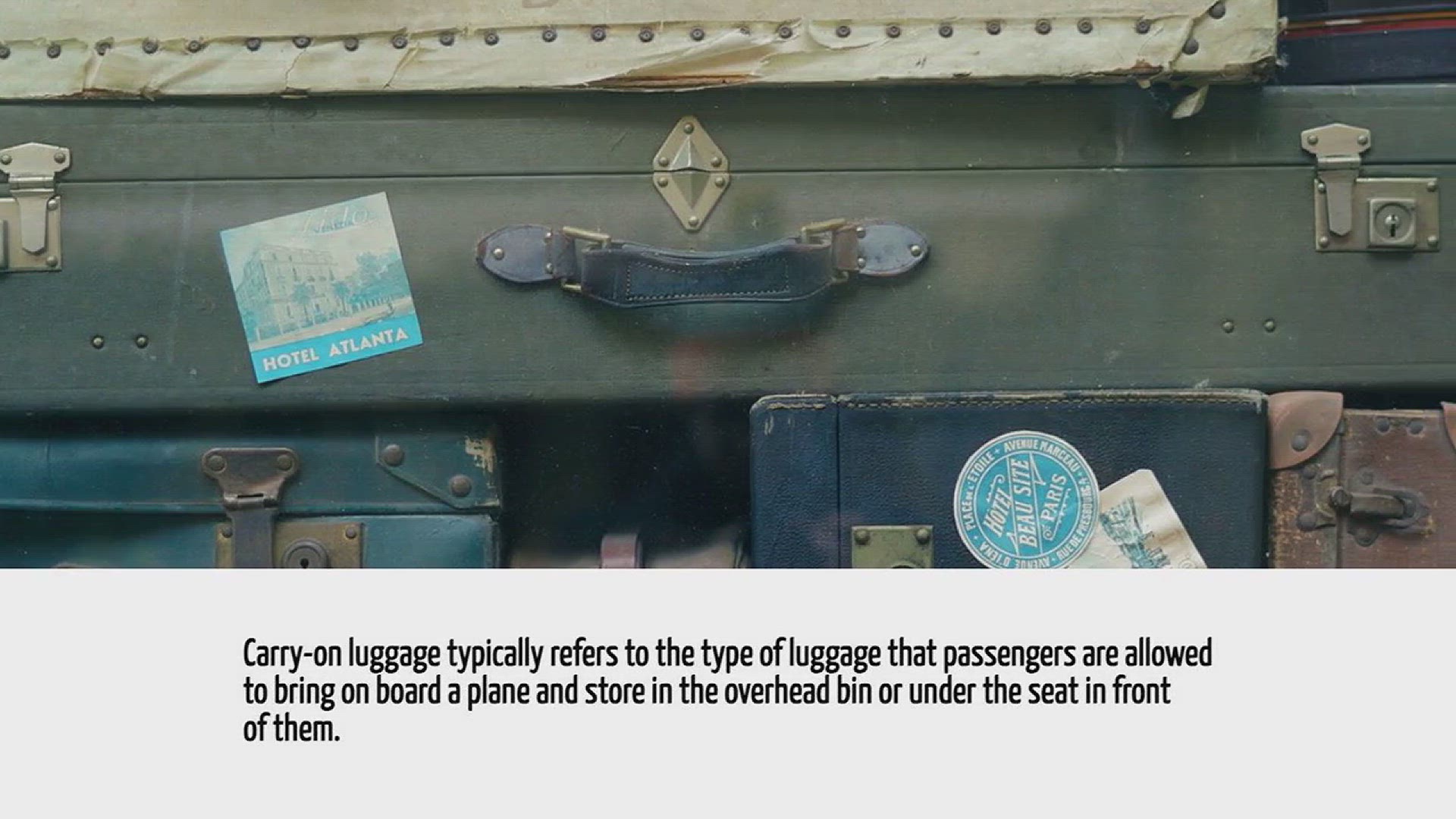 Video thumbnail for How Big Is Carry On Luggage