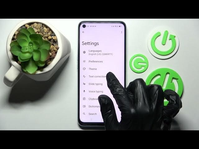 Video thumbnail for How to Enter Text Correction Options on Oppo A96 - Manage Typing Options