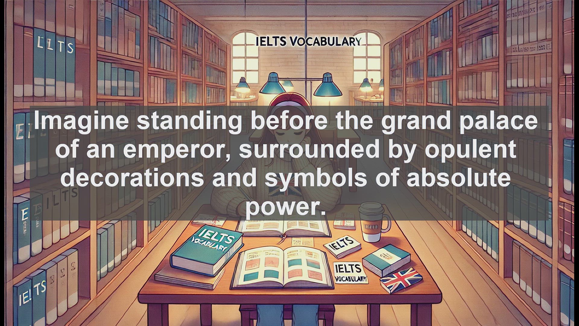 'Video thumbnail for 2000 Must Know IELTS 9.0 Vocabulary - Imperial: Exploring the Language of Power and Grandeur'