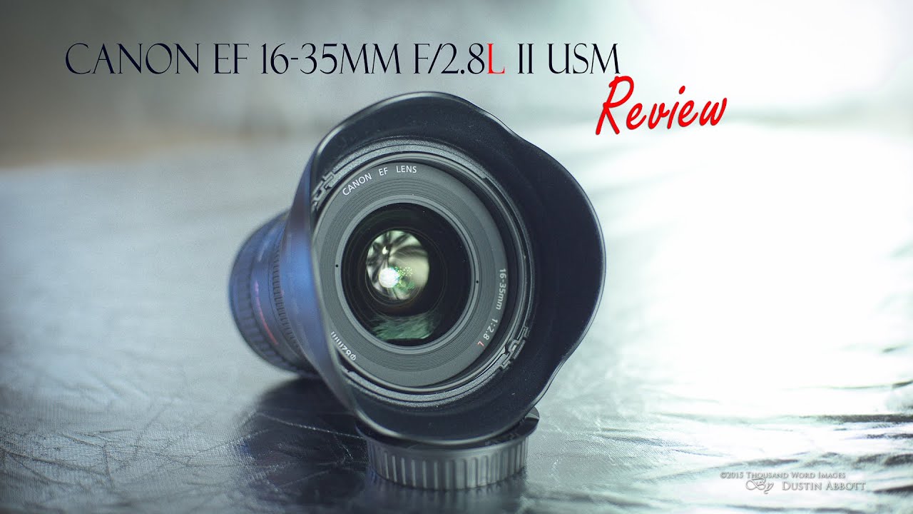 Video thumbnail for Canon EF 16-35mm f/2.8L II USM Hands On Review