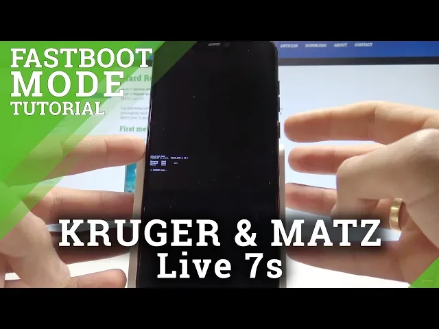 Video thumbnail for Fastboot Mode KRUGER & MATZ Live 7s - How to Enter & Quit Fastboot Mode
