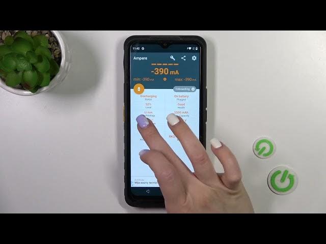 Video thumbnail for How to Check Battery Temperature of Cat S53 with Ampere App? Check Battery Temp Specification in C/F