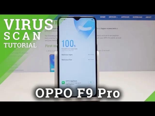 Video thumbnail for How to Detect Malware on OPPO F9 - Virus Scan in OPPO