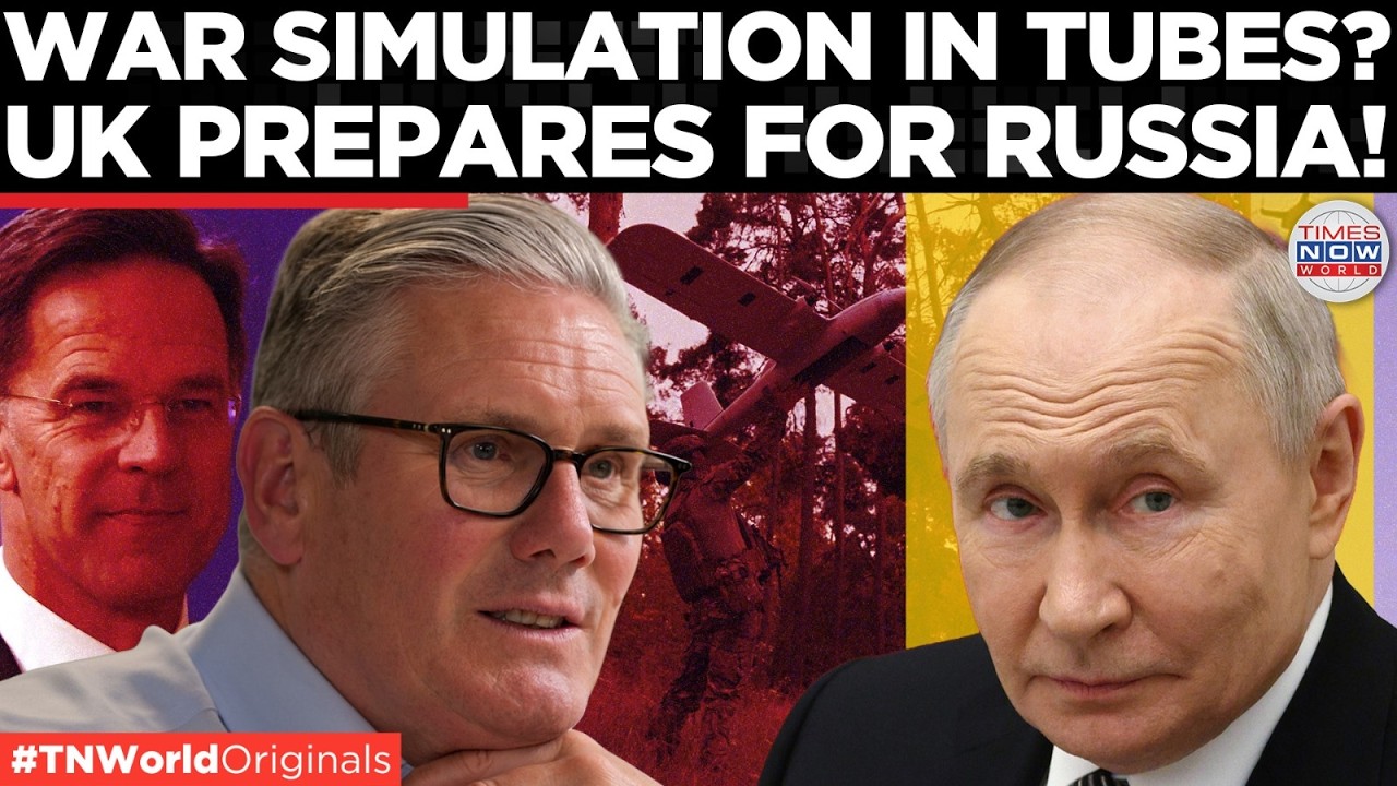 Video thumbnail for THE DRONE CRISIS: NATO Rehearses 2030 War They Can Only Fight for 7 Days! | Times Now World