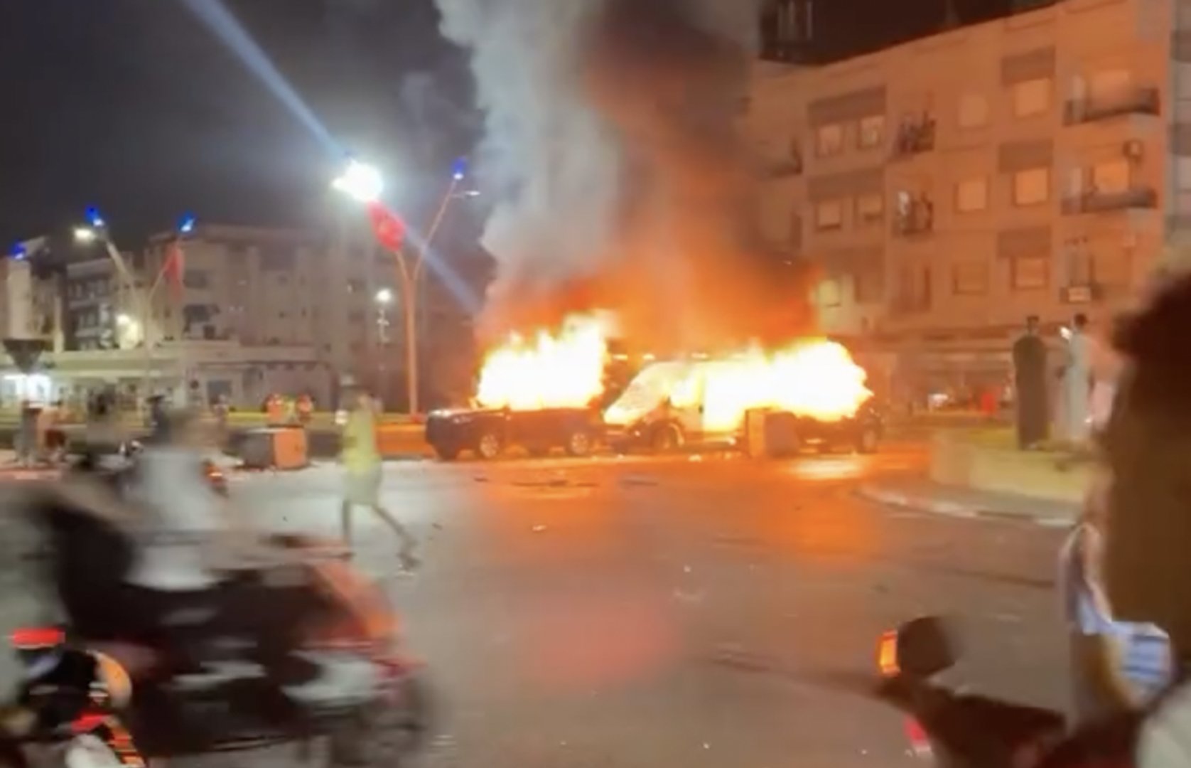 Video thumbnail for Clashes near Morocco’s border with Spain over beefed up migrant security