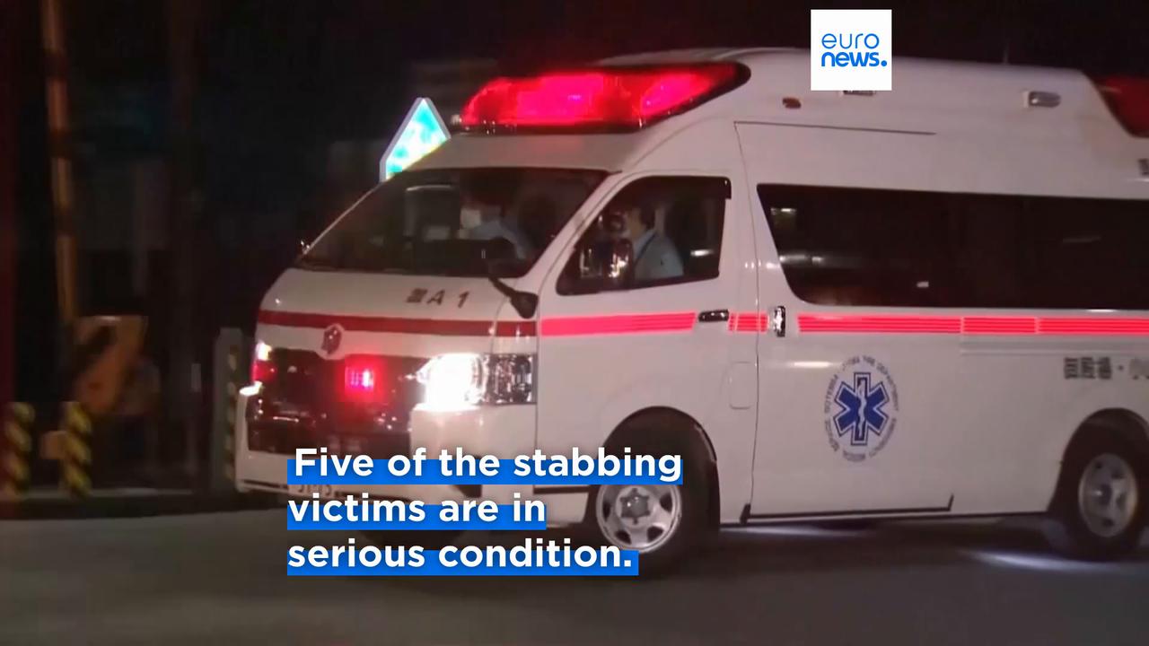 Video thumbnail for At least 15 injured in chemical attack and stabbing at Japan tyre factory