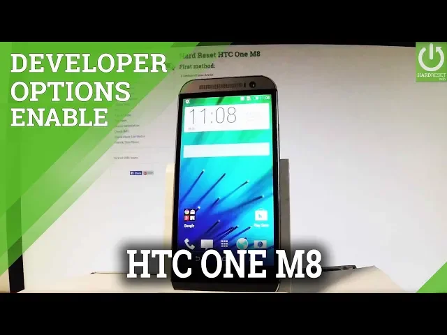 Video thumbnail for HTC One M8 - How to Enable Developer Options & USB Debugging
