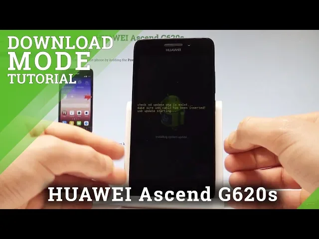 Video thumbnail for How to Enter Download Mode in HUAWEI Ascend G620s - Exit Download Mode |HardReset.Info