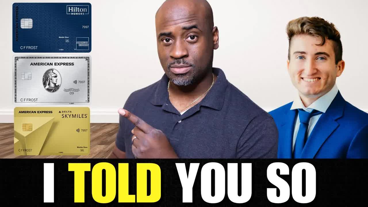 Video thumbnail for anthony venture: amex changes & wells fargo competition! credit card hacks, tesla talk, & travel rewards