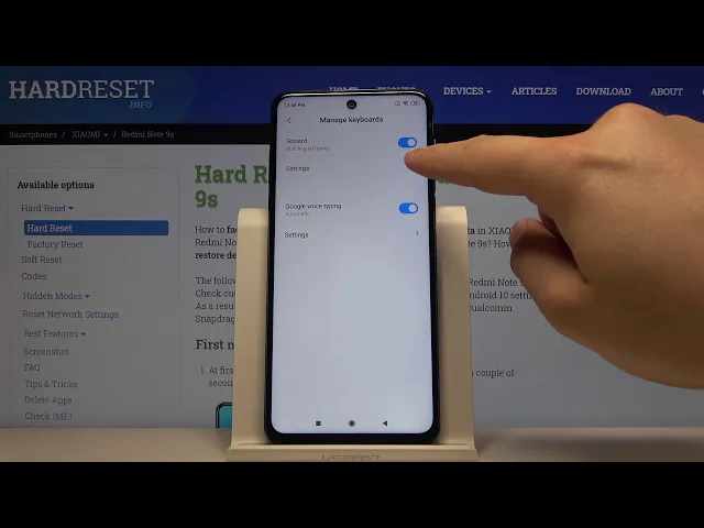 Video thumbnail for How to Enter Text Correction Options in XIAOMI Redmi Note 9s – Find All Text Correction Options