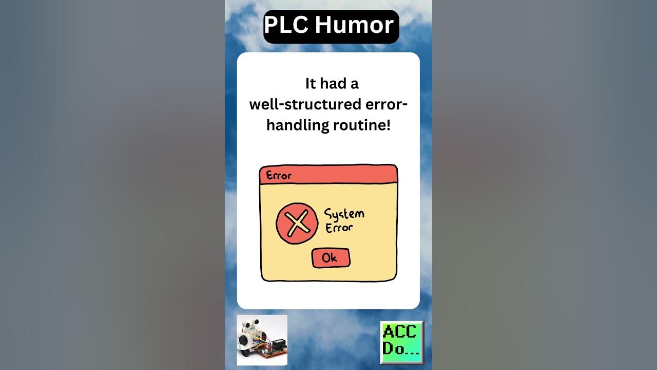 'Video thumbnail for PLC Humor calm under pressure...'