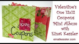 Video thumbnail for One Sheet Valentine's Day Coupons Mini Album
