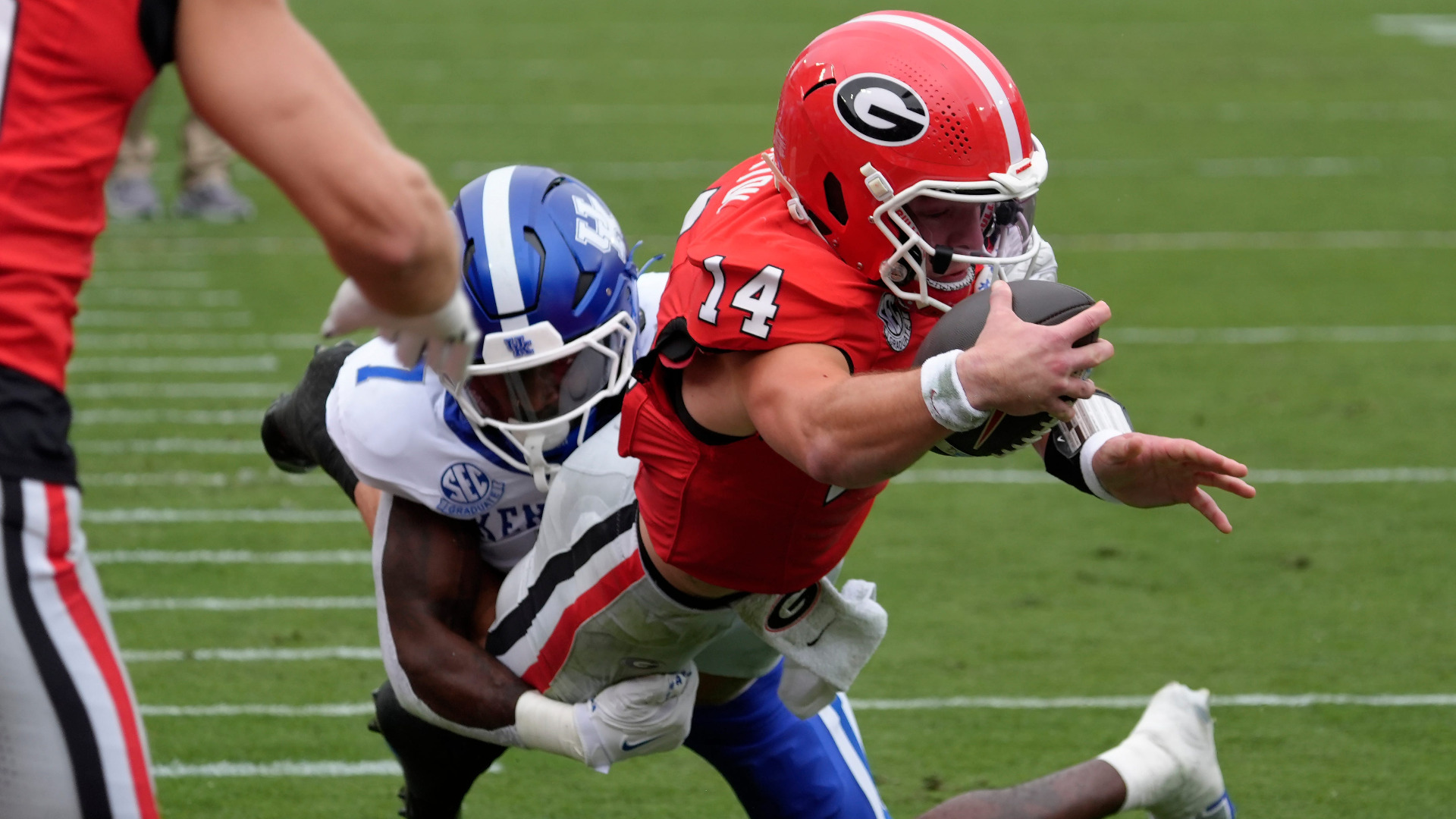 Video thumbnail for Gunner Stockton's Heisman Hopes and Georgia’s SEC Run