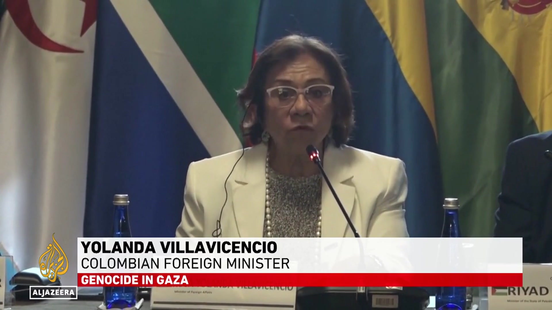 'Video thumbnail for Officials from 30 countries to meet in Colombia to halt Israel’s war on Gaza'