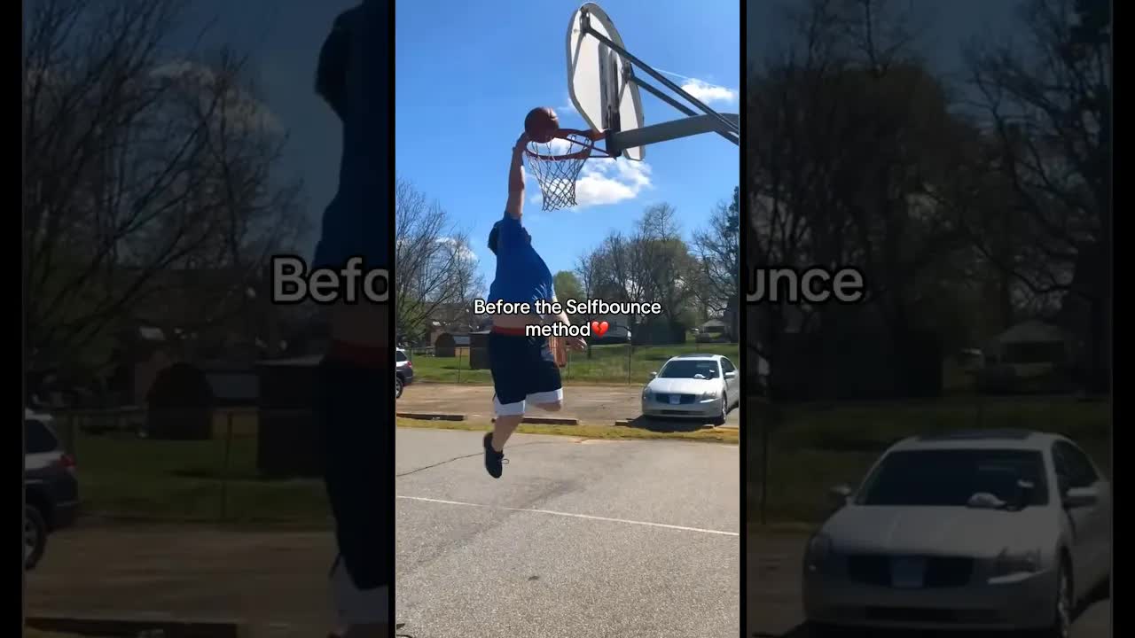 Video thumbnail for (358) selfbounce method dunk: basketball training secrets revealed