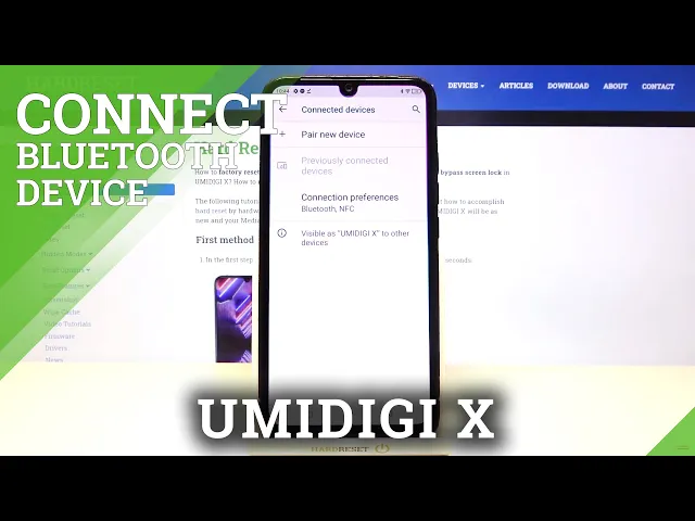 Video thumbnail for How to Connect Umidigi X via Bluetooth – Operate Connection Settings