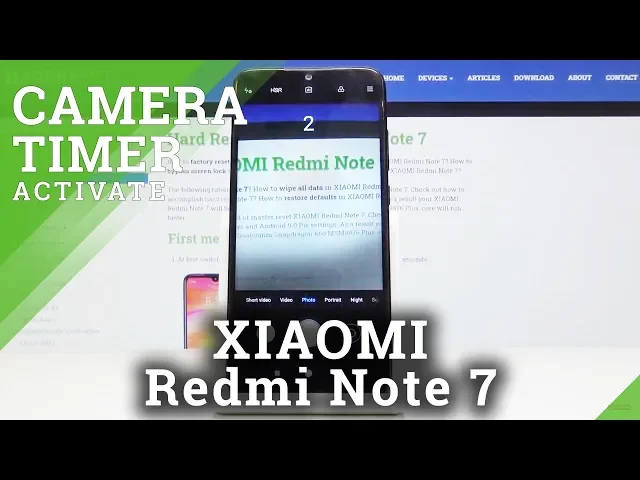 Video thumbnail for How to Enable Camera Timer in XIAOMI Redmi Note 7 – Enable Photo Delay