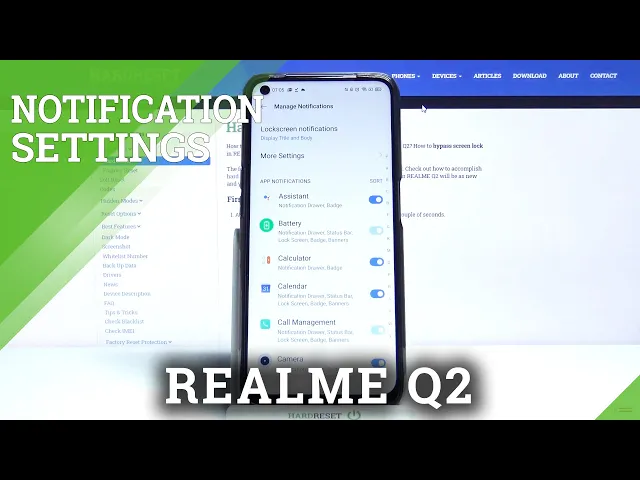 Video thumbnail for How to Personalize Notifications on REALME Q2 – Notification Settings