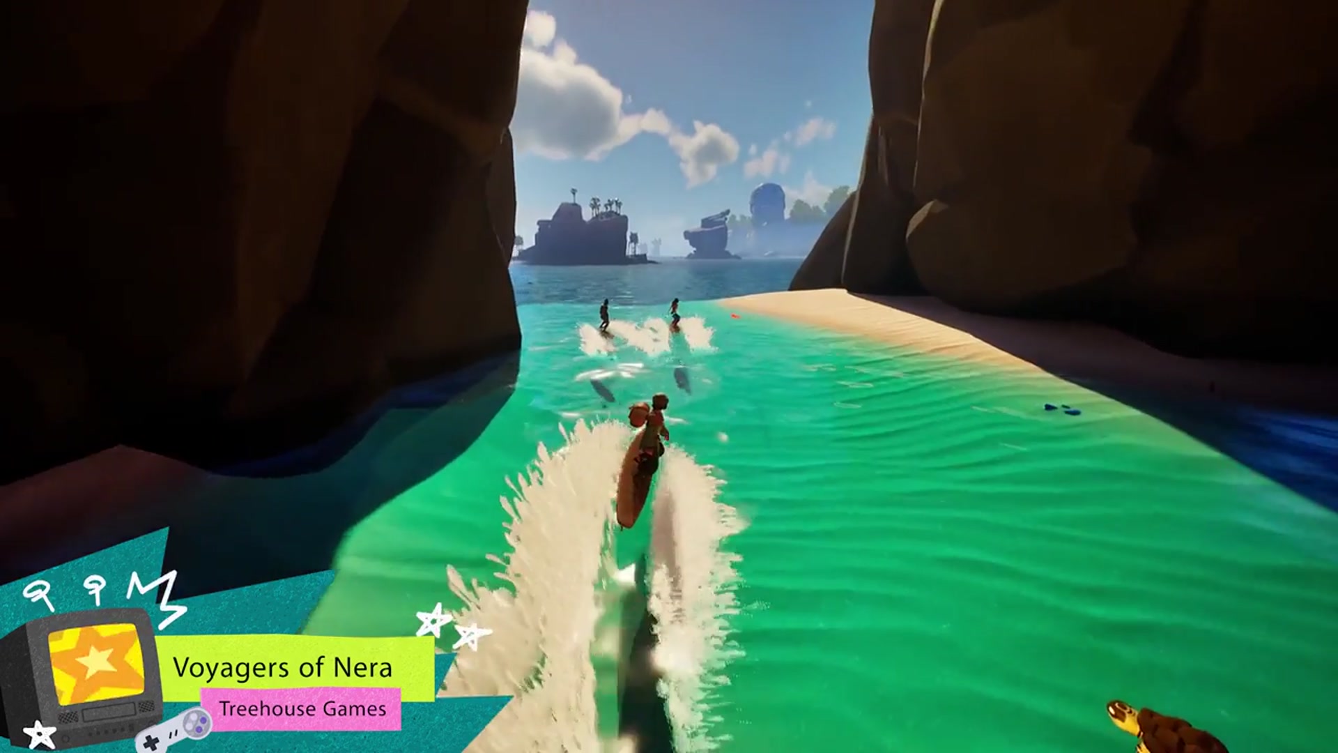 'Video thumbnail for Voyagers of Nera - Official Trailer | Dames 4 Games Slumber Party Showcase 2025'