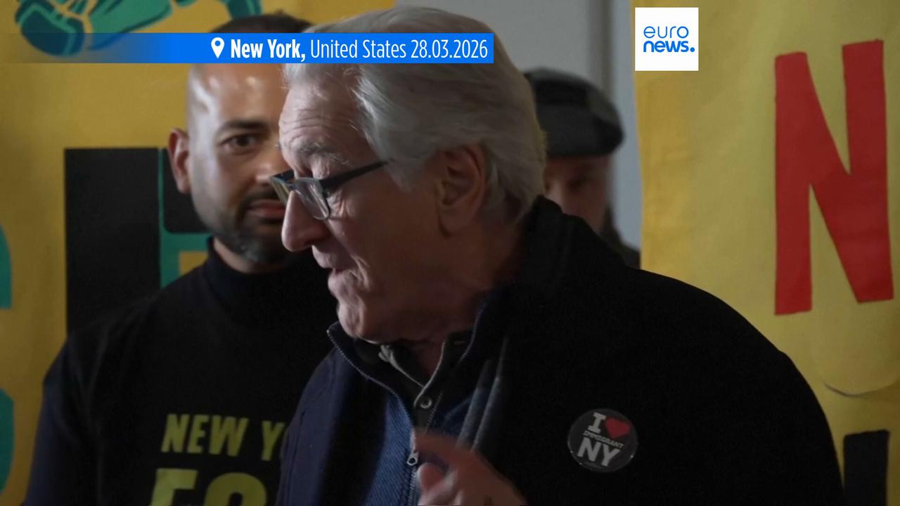 Video thumbnail for Huge crowds protest against Trump on 'No Kings' day in the US and abroad