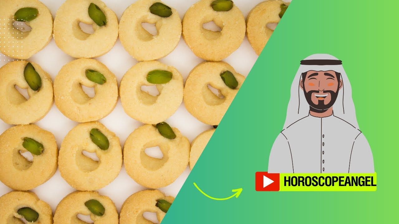 'Video thumbnail for Traditional Arabic Almond Cookies (Ghraybeh): video blog'
