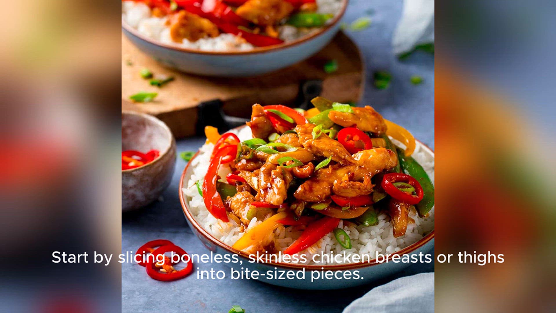 Video thumbnail for Simple Chicken Stir-Fry