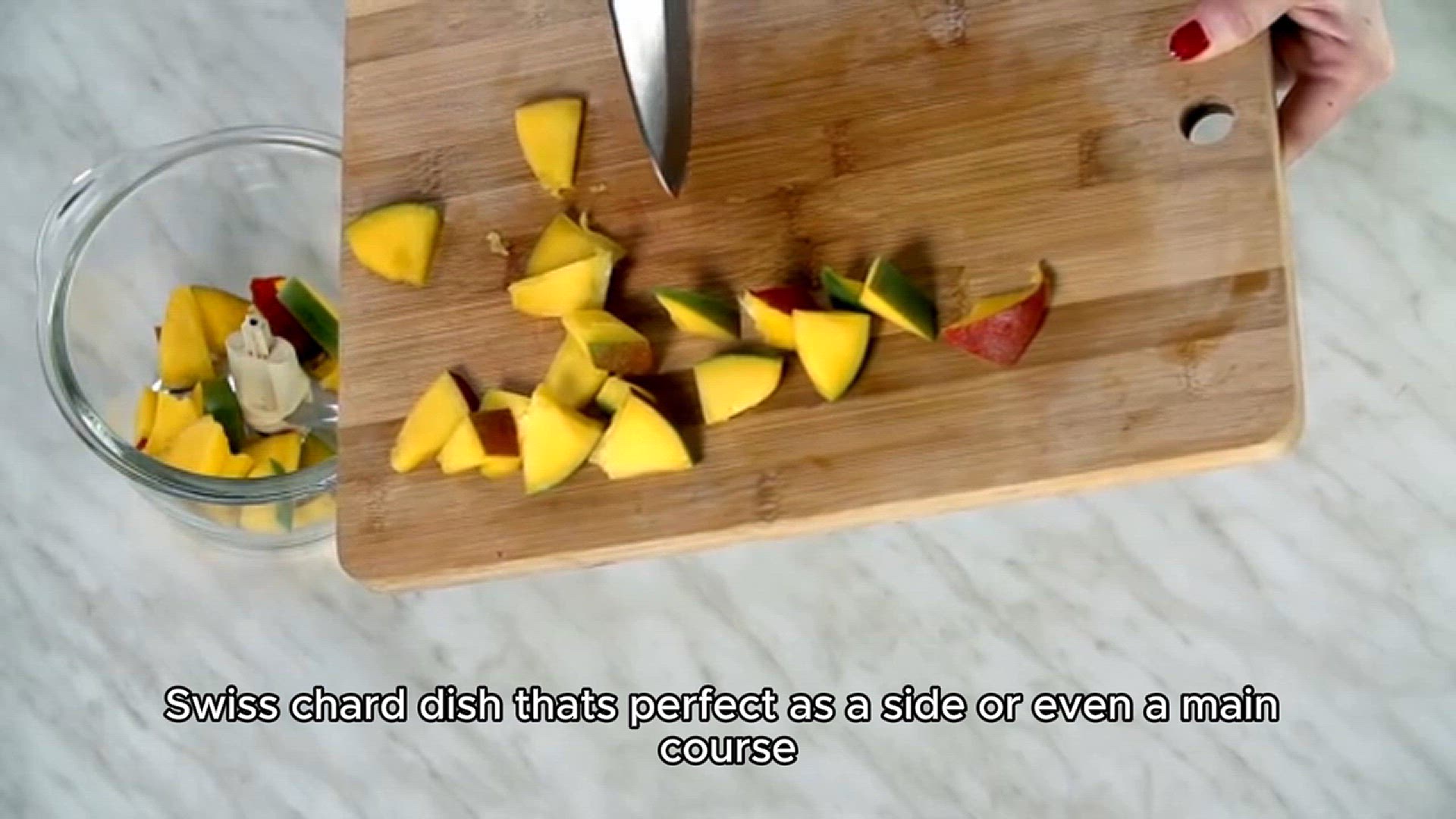 Video thumbnail for Swiss chard recipe