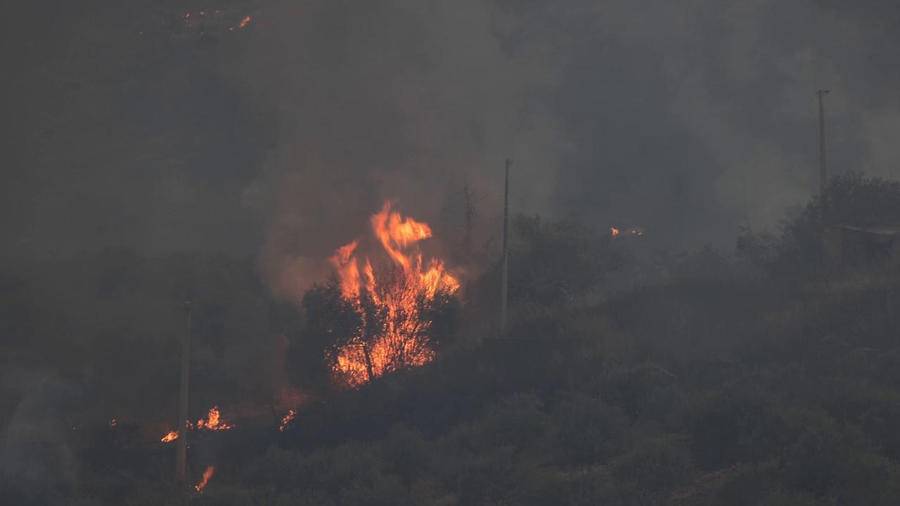 Video thumbnail for Italy: Wildfires threaten residential areas across Italy's Sicily, forcing evacuations.