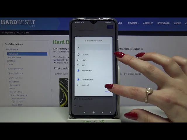 Video thumbnail for How to Add Event to Calendar in Poco M3 – Access Event Settings