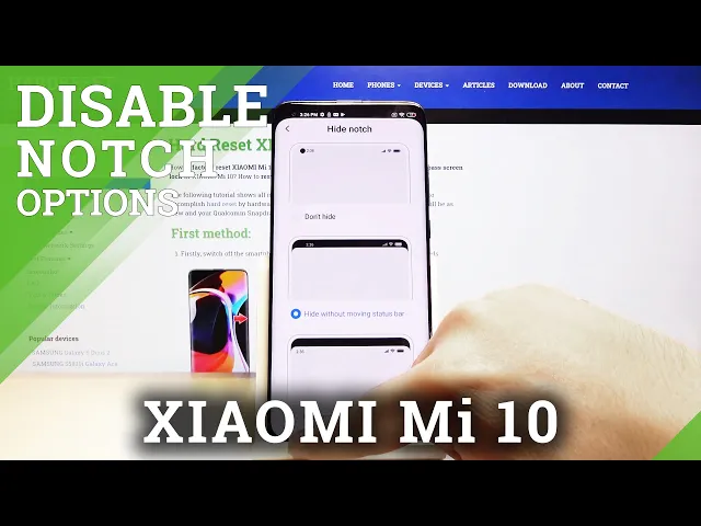 Video thumbnail for How to Hide Front Camera in XIAOMI Mi 10 – Camera Cutout / Activate Hiding Bar