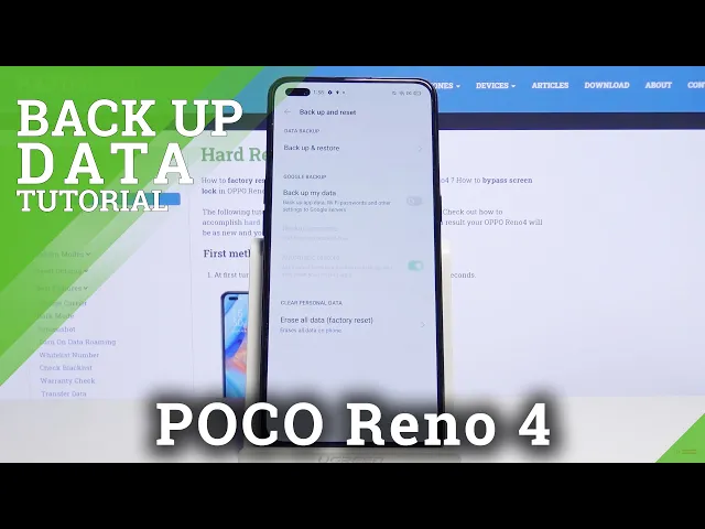 Video thumbnail for OPPO Reno4 Google Backup | How to Enable Backup