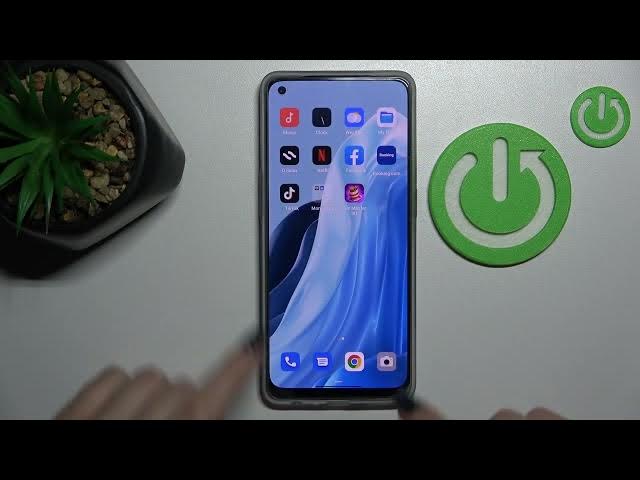 Video thumbnail for Oppo Reno 7 Lite - Switch On Flashlight