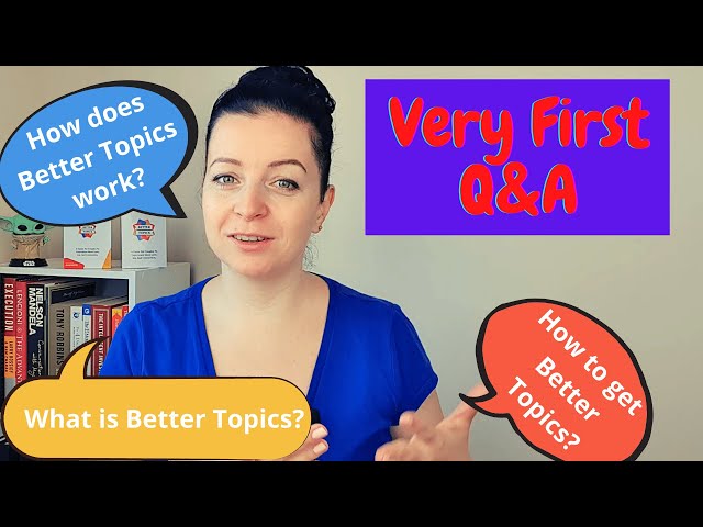 Video thumbnail for Q&A Answering Most Asked Questions on Better Topics