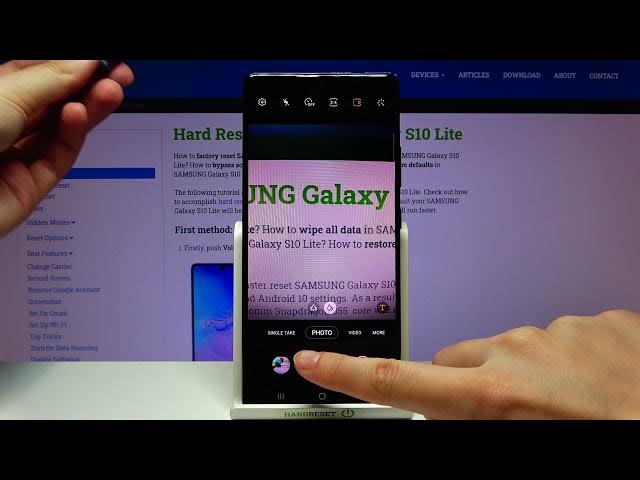 Video thumbnail for How to Take Motion Photo on SAMSUNG Galaxy S10 Lite – Take Live Photo