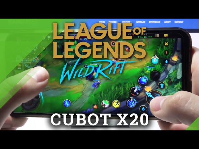 Video thumbnail for Test Game League of Legends: Wild Rift on CUBOT X20 | MediaTek Helio P23 | 4GB RAM | Gameplay Check