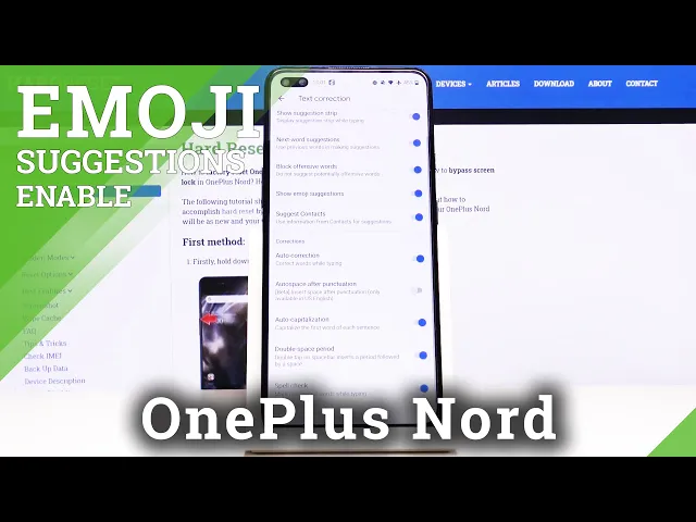Video thumbnail for How to Show Emoji Suggestions in OnePlus Nord – Find Emoji Settings