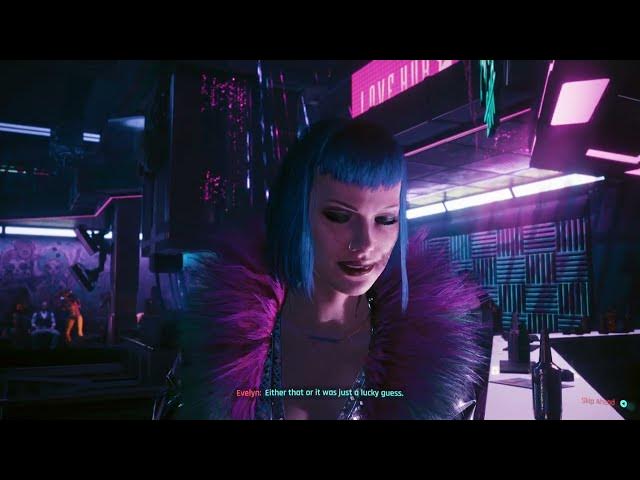 Video thumbnail for Cyberpunk 2077 - The Information: V Meets Evelyn and Judy | Find The Relic Chip via Braindance | NS2
